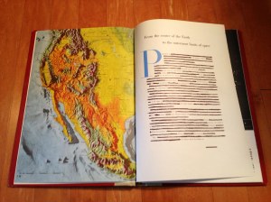 "Paradise is / the world itself..."